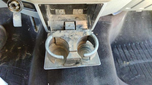 14-16 F250 Slide Out Dash Mounted Cup Holder Assembly Gray 3S 6.7L Powerstroke — photo 5