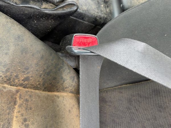 06-09 Legacy Outback Driver Left Front Seat Belt Buckle Receiver Oem Black — photo 3