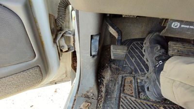 99-06 Chevy Silverado 1500 Driver Left Lower Kick Trim Panel Oem Gray 92D