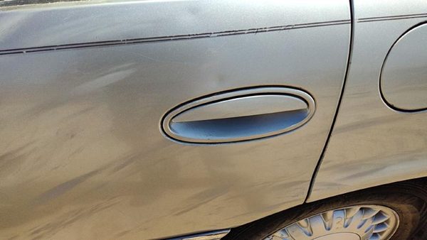 1997-2005 Park Ave Ultra Driver Left Rear Outside Door Handle Oem Back Silver — photo 4