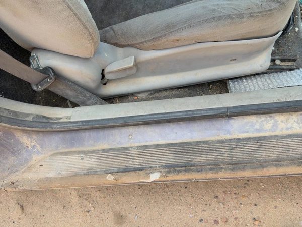 2005-2010 Chevy Cobalt Passenger Right Side Seat Trim Panel Oem Gray 14B — photo 1