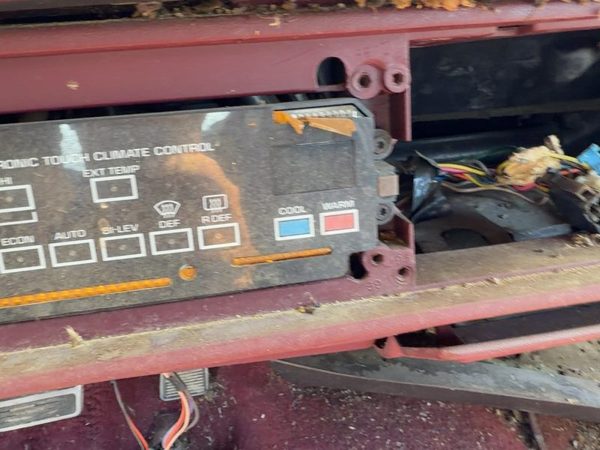 87-88 Buick Park Ave Temperature Control Module In Dash Heater Ac Head Unit Oem — photo 3