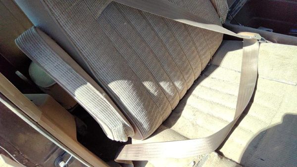 87-91 Ford F150 Passenger Right Front Seat Belt Retractor Oem Shoulder Tan — photo 6