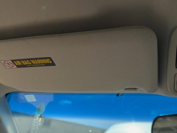 2005-2007 Honda Accord Driver Left Sun Visor Oem Without Illumination Gray — photo 1