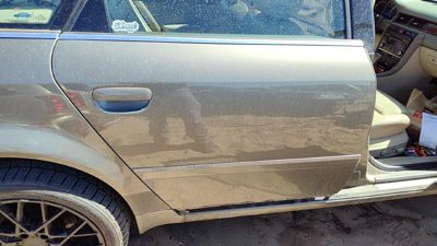 2002 Audi A6 Rear Door RH Gold
