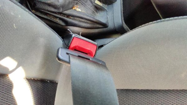 14 Focus Ford Focus Driver Left Front Seat Belt Buckle Receiver Oem Black Ew — photo 4
