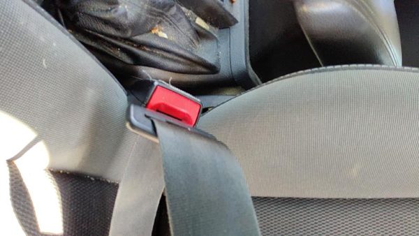 14 Focus Ford Focus Driver Left Front Seat Belt Buckle Receiver Oem Black Ew — photo 5