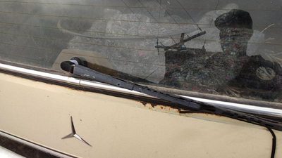 79-85 Mercedes 300Td Back Glass Wiper Arm Oem Rear Window Blade Liftgate Hatch