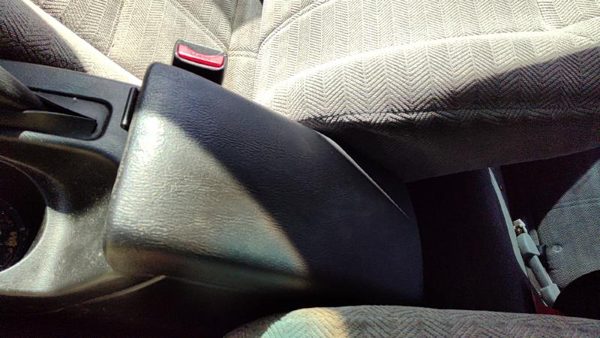 2002-2004 Subaru Legacy Center Console Lid Only Oem Arm Rest Fold Down Mt Gray — photo 2