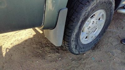 2004-2012 Gmc Canyon Passenger Right Rear Mud Flap Rock Guard Oem