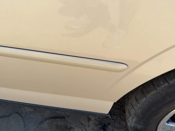 00-06 Ls Driver Left Rear Moulding From Door Back Trim Strip Ivory Parchment Hc — photo 6