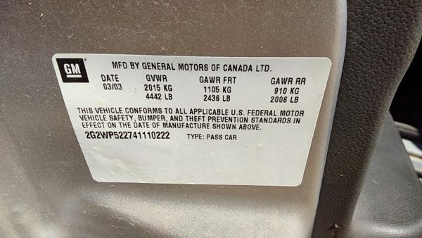 2004 Pontiac Grand Prix — vehicle photo 4
