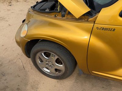 2001-2005 Chrysler Pt Cruiser Driver Left Front Fender Oem Inca Gold Py6