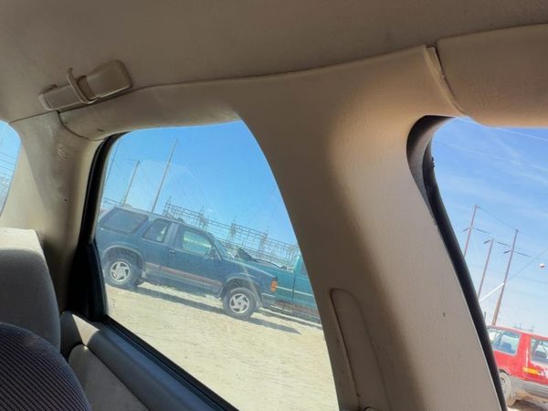 1997-2001 Toyota Camry Driver Left Upper B-Pillar Trim Panel Oak FT4 OEM — photo 2