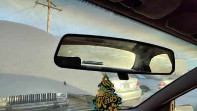 1996-2000 Ford Contour Inside Rear View Mirror Oem Windshield Mounted