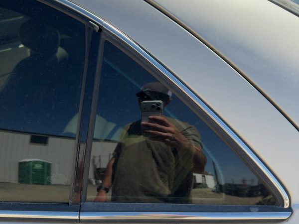 2000-2002 Lincoln Ls Driver Left Rear Vent Window Back Door Glass With Frame Oem — photo 2