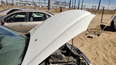 2003 Nissan Altima Hood White QX3