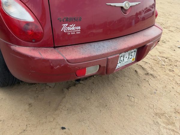 06-10 Pt Cruiser Rear Bumper Cover Assembly Oem Back 13" Opening Inferno Red Prh — photo 5