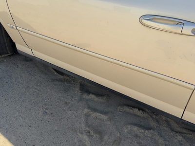 00-06 Ls Driver Left Front Moulding From Door Oem Trim Strip Ivory Parchment Hc
