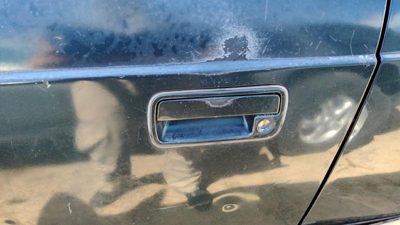 1989-1998 Suzuki Sidekick Driver Left Front Outside Door Handle Oem Green