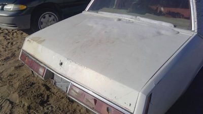 1978 Buick Regal Trunk/decklid/hatch/tailgate White