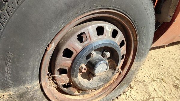 1985 Pontiac Sunbird 13 Steel Wheel Oem Factory Rim #4 09590833 — photo 2