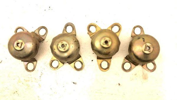 1984 Cadillac Deville Hub Cap Retainer Bracket Set Locking Hub Cap Bolts And Key — photo 3
