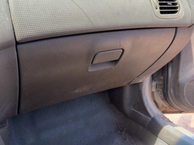1999-2000 Mazda Protege Dx Glove Box Assembly Complete Door With Latch Oem Brown