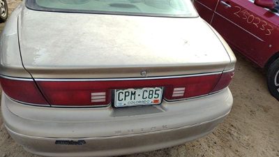1997 Buick Century Trunk/decklid/hatch/tailgate Silver