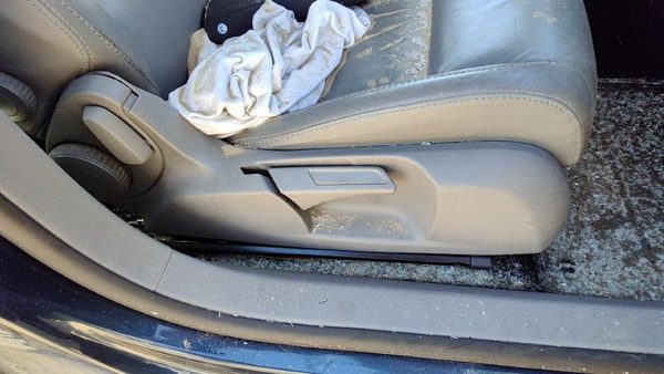 06-09 Vw Jetta Passenger Right Side Seat Trim Panel Oem Gray — photo 2