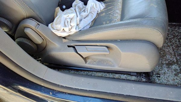 06-09 Vw Jetta Passenger Right Side Seat Trim Panel Oem Gray — photo 3