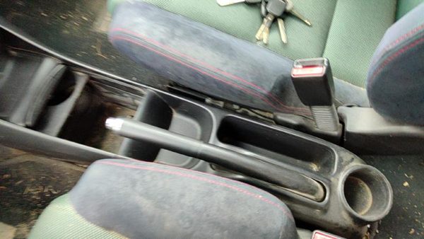2004 Honda Civic Front Console Black Bk — photo 2
