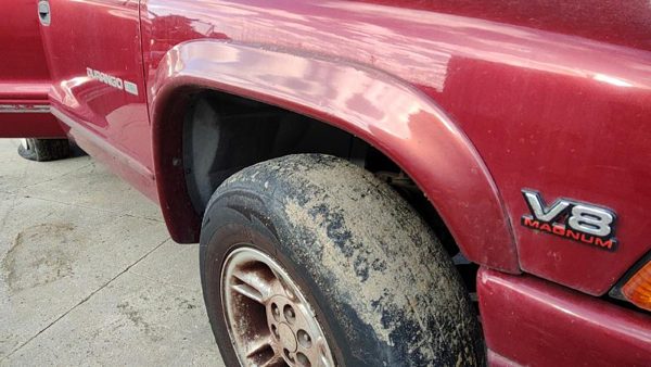 1998-2003 Dodge Durango Passenger Right Front Wheel Flare Moulding Oem Fender — photo 2