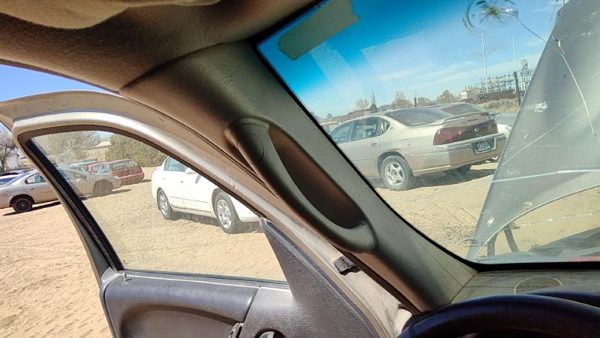 03-04 Jeep Liberty Driver Left A Pillar Trim Windshield Post Panel Oem Gray Dv — photo 2