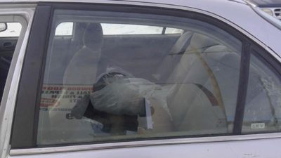 1996-2000 Honda Civic Driver Left Rear Side Window Door Glass Oem Back 4797452