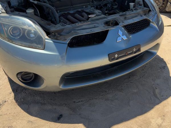 2006-2008 Mitsubishi Eclipse Front Bumper Cover Assembly Oem Sport Coupe Silver — photo 5