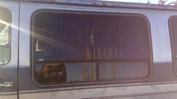 1989 Chevy Van 20 Series Rear Door Glass/window LH G20 Driver Left Side Window — photo 3