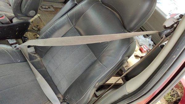 02-03 Chevy Venture Driver Left Front Seat Belt Retractor Oem Shoulder Gray 14D — photo 2