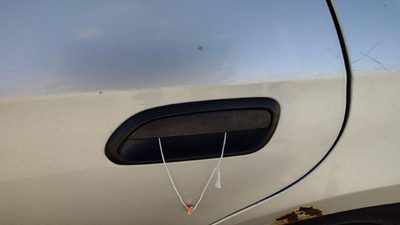 2000-2004 Subaru Legacy Driver Left Rear Outside Door Handle Oem Back