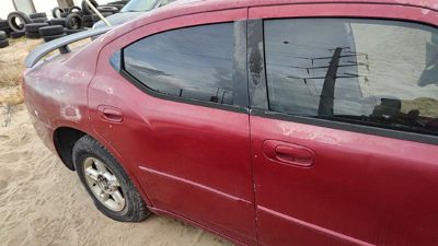 2010 Dodge Charger Rear Door RH Prh Inferno Red 05174196AB