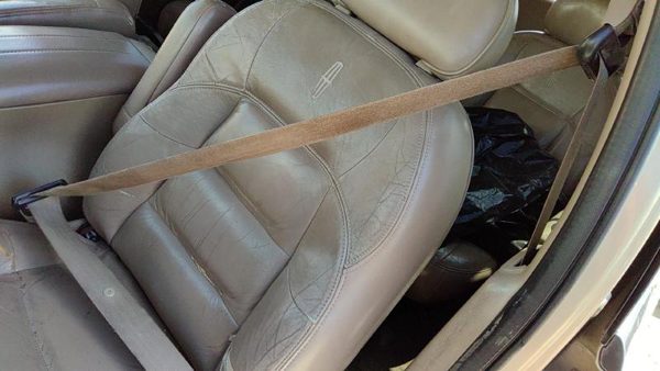 1998 Lincoln Navigator Driver Left Front Seat Belt Retractor Oem Shoulder Tan Kx — photo 2