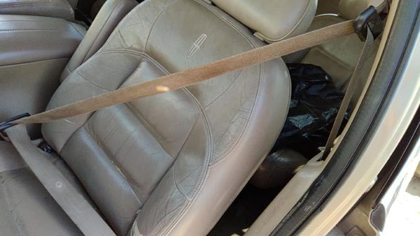 1998 Lincoln Navigator Driver Left Front Seat Belt Retractor Oem Shoulder Tan Kx — photo 1