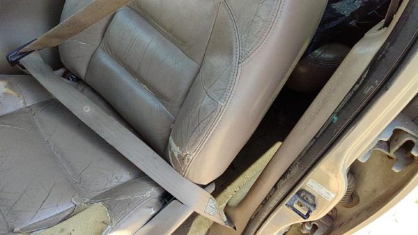 1998 Lincoln Navigator Driver Left Front Seat Belt Retractor Oem Shoulder Tan Kx — photo 5