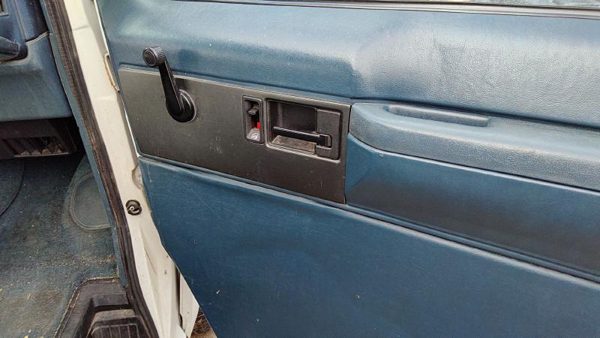1992-1995 Gmc Safari Passenger Right Front Door Trim Panel Manual Windows Blue — photo 5
