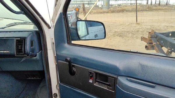 1992-1995 Gmc Safari Passenger Right Front Door Trim Panel Manual Windows Blue — photo 4