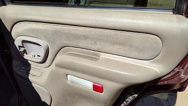 95-99 Gmc Yukon Passenger Right Rear Inside Door Trim Panel Only Back Tan 522 — photo 3