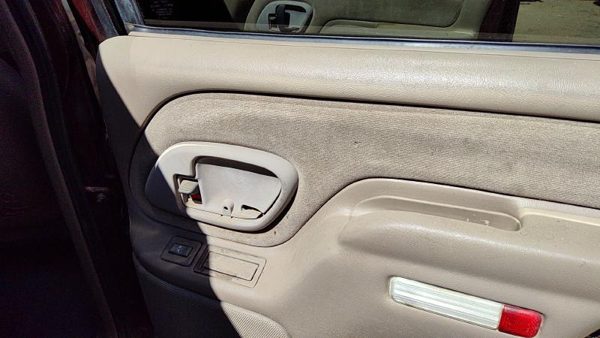 95-99 Gmc Yukon Passenger Right Rear Inside Door Trim Panel Only Back Tan 522 — photo 5