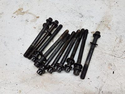 1990-1993 Mazda Miata Set Of Oem Head Bolts Only Factory Hardware 1.6L