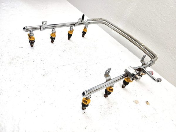 1985-2003 Ford F150 Complete Fuel Rail With Injectors Set Loaded Oem 5.4L — photo 3
