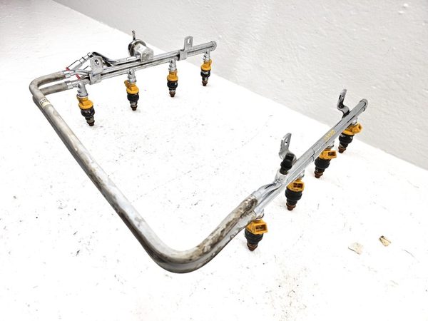 1985-2003 Ford F150 Complete Fuel Rail With Injectors Set Loaded Oem 5.4L — photo 5